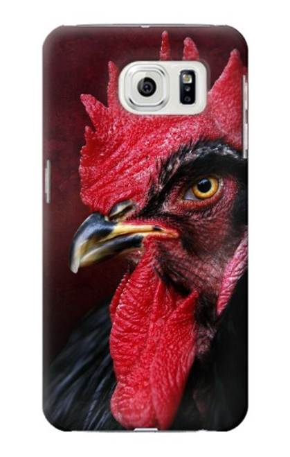 W3797 Chicken Rooster Hard Case and Leather Flip Case For Samsung Galaxy S7 Edge