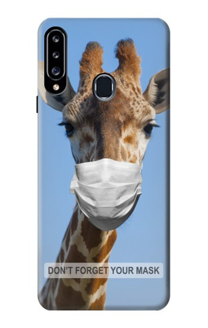 W3806 Giraffe New Normal Hard Case and Leather Flip Case For Samsung Galaxy A20s