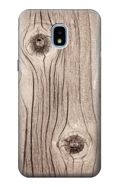 W3822 Tree Woods Texture Graphic Printed Hard Case and Leather Flip Case For Samsung Galaxy J3 (2018), J3 Star, J3 V 3rd Gen, J3 Orbit, J3 Achieve, Express Prime 3, Amp Prime 3