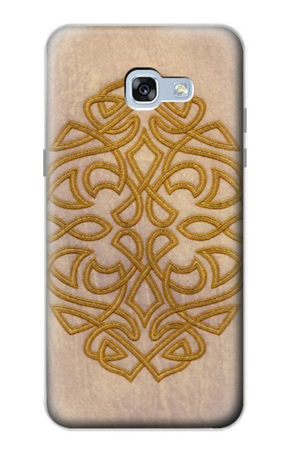 W3796 Celtic Knot Hard Case and Leather Flip Case For Samsung Galaxy A5 (2017)