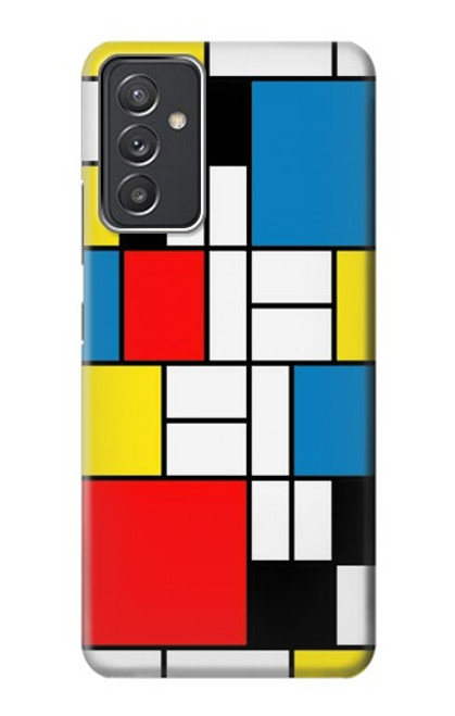 W3814 Piet Mondrian Line Art Composition Hard Case and Leather Flip Case For Samsung Galaxy Quantum 2