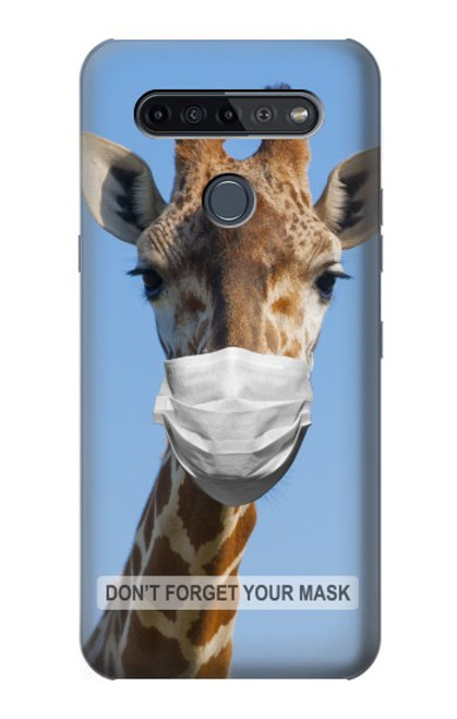 W3806 Giraffe New Normal Hard Case and Leather Flip Case For LG K51S