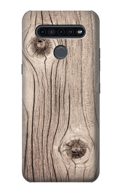 W3822 Tree Woods Texture Graphic Printed Hard Case and Leather Flip Case For LG K41S