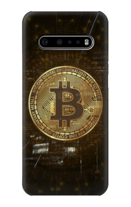 W3798 Cryptocurrency Bitcoin Hard Case and Leather Flip Case For LG V60 ThinQ 5G