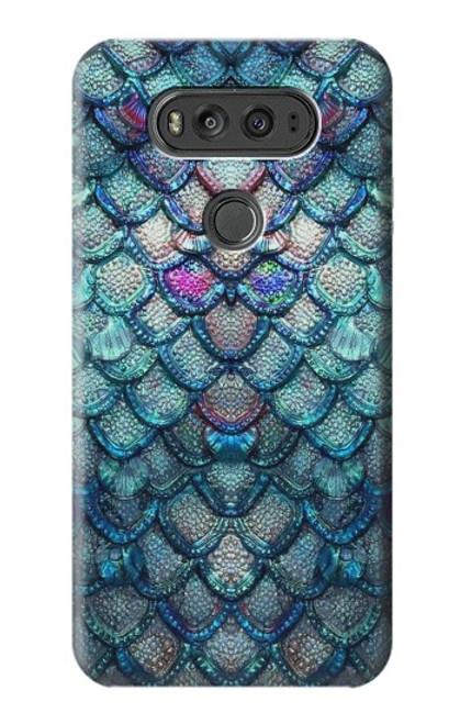 W3809 Mermaid Fish Scale Hard Case and Leather Flip Case For LG V20