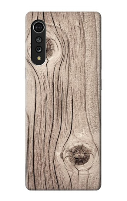 W3822 Tree Woods Texture Graphic Printed Hard Case and Leather Flip Case For LG Velvet