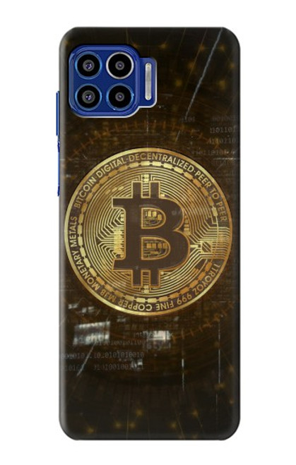 W3798 Cryptocurrency Bitcoin Hard Case and Leather Flip Case For Motorola One 5G