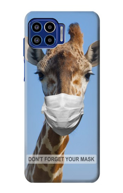 W3806 Giraffe New Normal Hard Case and Leather Flip Case For Motorola One 5G