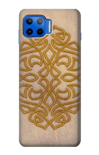 W3796 Celtic Knot Hard Case and Leather Flip Case For Motorola Moto G 5G Plus