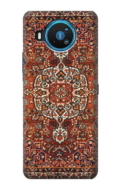 W3813 Persian Carpet Rug Pattern Hard Case and Leather Flip Case For Nokia 8.3 5G