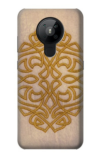 W3796 Celtic Knot Hard Case and Leather Flip Case For Nokia 5.3