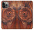 W0603 Wood Graphic Printed Hard Case and Leather Flip Case For iPhone 13 Pro