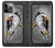 W0855 Eagle Metal Hard Case and Leather Flip Case For iPhone 13 Pro