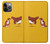 W1093 Rooster and Cat Joke Hard Case and Leather Flip Case For iPhone 13 Pro