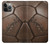 W2661 Leather Soccer Football Graphic Hard Case and Leather Flip Case For iPhone 13 Pro