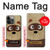 W2825 Cute Cartoon Raccoon Hard Case and Leather Flip Case For iPhone 13 Pro