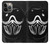 W2924 Paintball Mask Hard Case and Leather Flip Case For iPhone 13 Pro