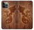 W3086 Red Dragon Tattoo Hard Case and Leather Flip Case For iPhone 13 Pro