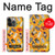 W3275 Cute Halloween Cartoon Pattern Hard Case and Leather Flip Case For iPhone 13 Pro