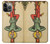 W3377 Tarot Card Hanged Man Hard Case and Leather Flip Case For iPhone 13 Pro