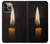 W3530 Buddha Candle Burning Hard Case and Leather Flip Case For iPhone 13 Pro