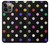 W3532 Colorful Polka Dot Hard Case and Leather Flip Case For iPhone 13 Pro