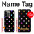 W3532 Colorful Polka Dot Hard Case and Leather Flip Case For iPhone 13 Pro