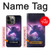 W3538 Unicorn Galaxy Hard Case and Leather Flip Case For iPhone 13 Pro