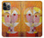 W3811 Paul Klee Senecio Man Head Hard Case and Leather Flip Case For iPhone 13 Pro