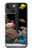 W0226 Aquarium Hard Case and Leather Flip Case For iPhone 13 mini