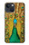 W0513 Peacock Hard Case and Leather Flip Case For iPhone 13 mini