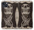 W1676 Skull Rose Hard Case and Leather Flip Case For iPhone 13 mini