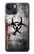 W2440 Biohazards Biological Hazard Hard Case and Leather Flip Case For iPhone 13 mini