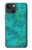 W3147 Aqua Marble Stone Hard Case and Leather Flip Case For iPhone 13 mini