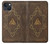 W3219 Spell Book Cover Hard Case and Leather Flip Case For iPhone 13 mini