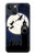 W3249 Peter Pan Fly Full Moon Night Hard Case and Leather Flip Case For iPhone 13 mini