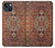 W3813 Persian Carpet Rug Pattern Hard Case and Leather Flip Case For iPhone 13 mini