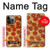 W0236 Pizza Hard Case and Leather Flip Case For iPhone 13 Pro Max