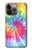 W1697 Tie Dye Colorful Graphic Printed Hard Case and Leather Flip Case For iPhone 13 Pro Max