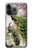 W2773 Peacock Chinese Brush Painting Hard Case and Leather Flip Case For iPhone 13 Pro Max