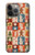 W2854 Cute Xmas Pattern Hard Case and Leather Flip Case For iPhone 13 Pro Max