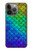 W2930 Mermaid Fish Scale Hard Case and Leather Flip Case For iPhone 13 Pro Max