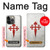 W3200 Order of Santiago Cross of Saint James Hard Case and Leather Flip Case For iPhone 13 Pro Max