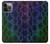 W3366 Rainbow Python Skin Graphic Print Hard Case and Leather Flip Case For iPhone 13 Pro Max