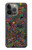 W3815 Psychedelic Art Hard Case and Leather Flip Case For iPhone 13 Pro Max