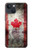 W2490 Canada Maple Leaf Flag Texture Hard Case and Leather Flip Case For iPhone 13
