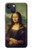 W3038 Mona Lisa Da Vinci Painting Hard Case and Leather Flip Case For iPhone 13