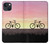 W3252 Bicycle Sunset Hard Case and Leather Flip Case For iPhone 13