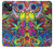 W3255 Colorful Art Pattern Hard Case and Leather Flip Case For iPhone 13