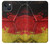 W3303 Germany Flag Vintage Football Graphic Hard Case and Leather Flip Case For iPhone 13